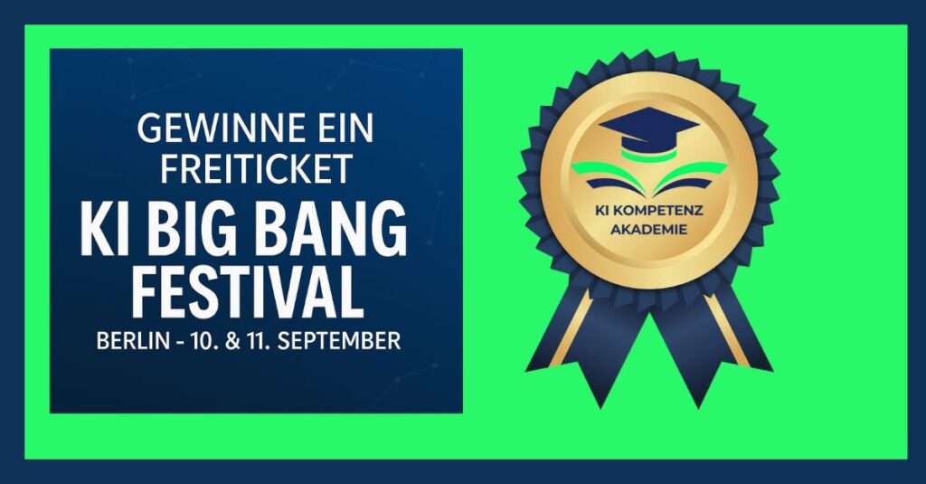 KI Kompetenz Akademie Gewinnspielaktion KI Big Bang Festival